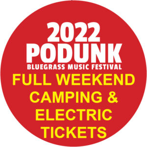 FULL WEEKEND, CAMPING & ELECTRICITY TICKETS